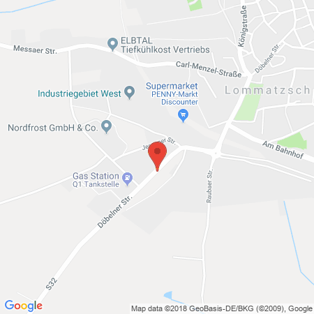 Kartenansicht Q1 Tankstelle Rolf Reißhauer