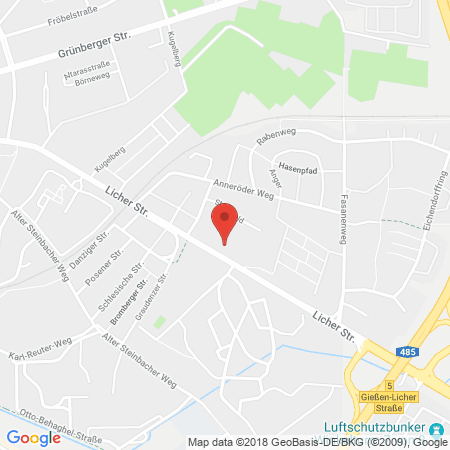 Kartenansicht bft Tankstelle H.-J. Hofmann