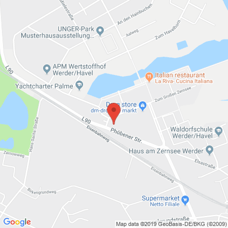 Kartenansicht Sprint Tankstelle