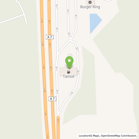 Kartenansicht TAMOIL Tankstelle