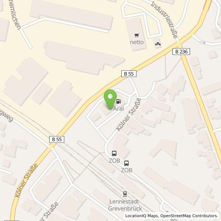 Kartenansicht Aral Tankstelle