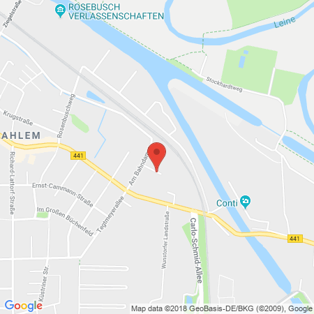 Kartenansicht Autogas - Werner
