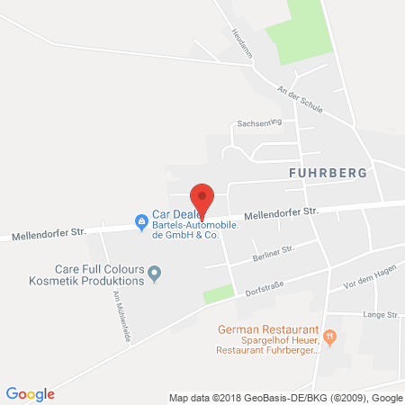 Kartenansicht AVIA Olsson KG