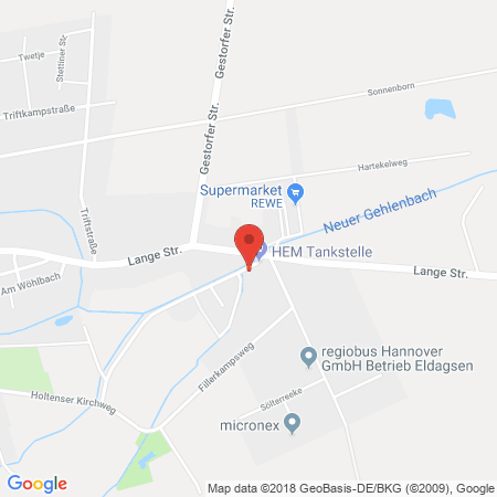 Kartenansicht Agip Tankstelle Gronau & Melcher