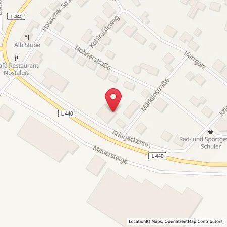 Karte AutoService Leiz 24H