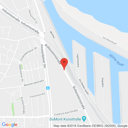 Kartenansicht Shell-Autoport