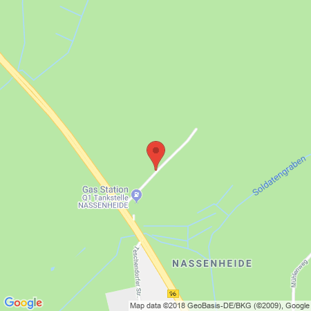 Kartenansicht Q 1 Tankstelle Tobias Brack