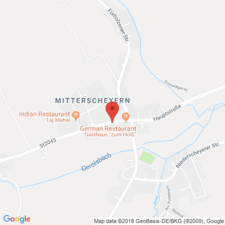 Kartenansicht Mauermayer & Jäger OHG Freie Tankstelle