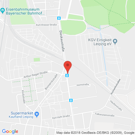 Kartenansicht GO Tankstelle Anett Eulenstein