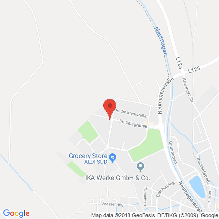 Kartenansicht Autohaus Sutter GmbH