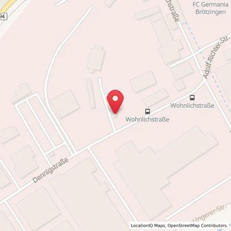 Karte SWE Südwestenergie GmbH