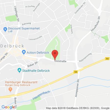 Kartenansicht Aral-Tankstelle Frank Schnietz