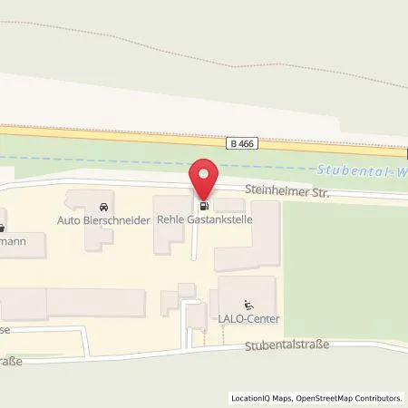 Karte Rehle in 89362 Offingen