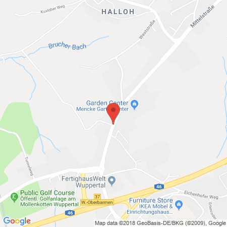 Kartenansicht Esso Tankstelle Gerhard Schäfer