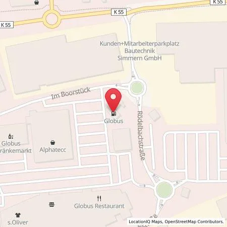 Karte Globus