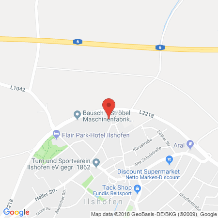 Kartenansicht BAG Hohenlohe