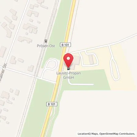 Karte Lausitz-Propan GmbH