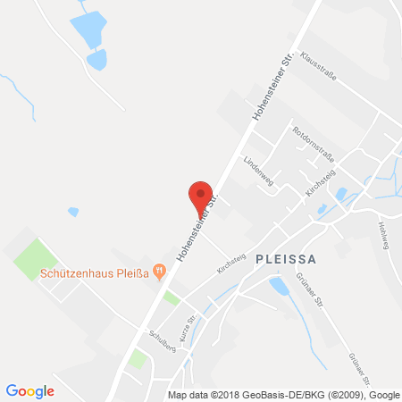 Kartenansicht Automarkt Pleißa FAP GMBH