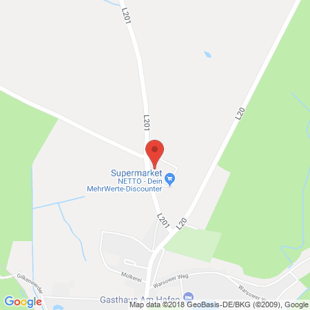 Kartenansicht HOYER Tank Treff Neukalen