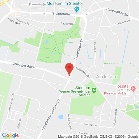 Kartenansicht VW-Audi Autohaus Grützner