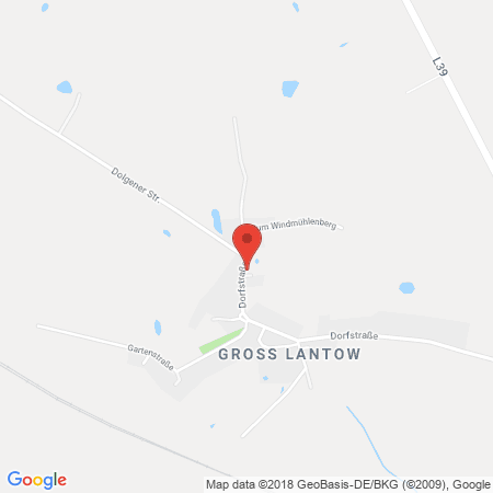 Kartenansicht HOYER Tank Treff Kritzkow