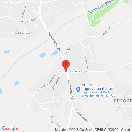 Kartenansicht AVIA STATION Reinhard Warnken