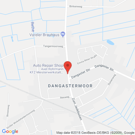 Kartenansicht AVIA-Station Axel Rohrmann