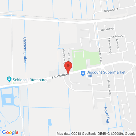 Kartenansicht FELTA Tankstelle