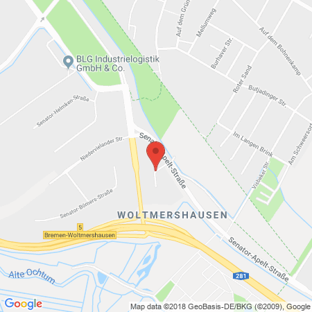 Karte IDENTICA AUTOGAS-Technik Zentrum