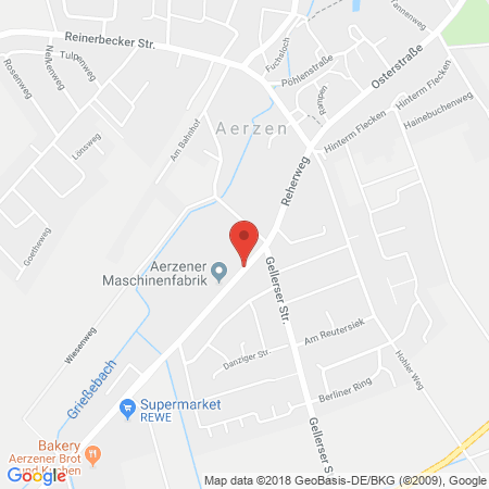 Kartenansicht HEM-Tankstelle, Autohaus Pradler