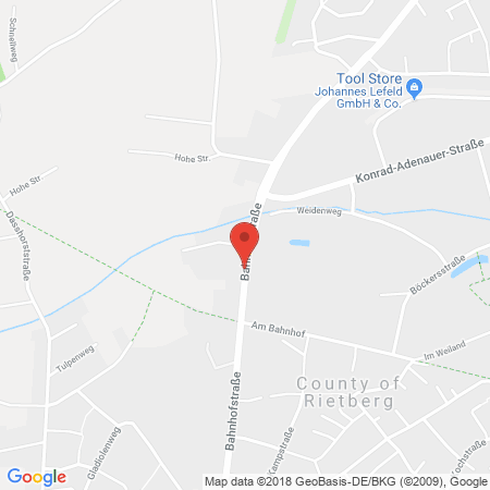 Kartenansicht Sprint Tankstelle Shoppengerd