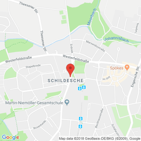 Kartenansicht AVIA Tankstelle