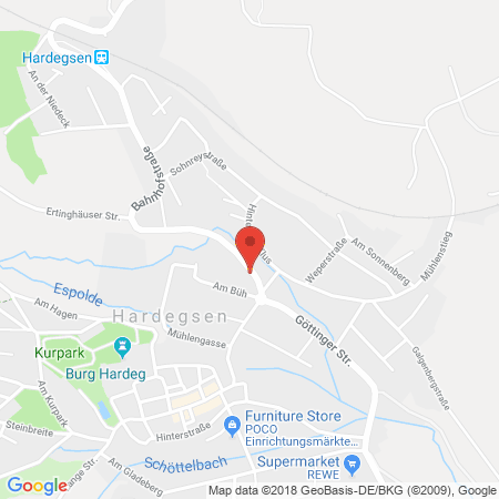 Kartenansicht Reiffeisen-Warengenossenschaft EG