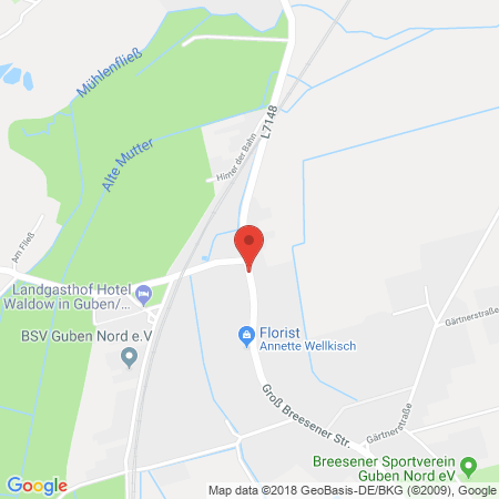 Kartenansicht GAS-KLEIN