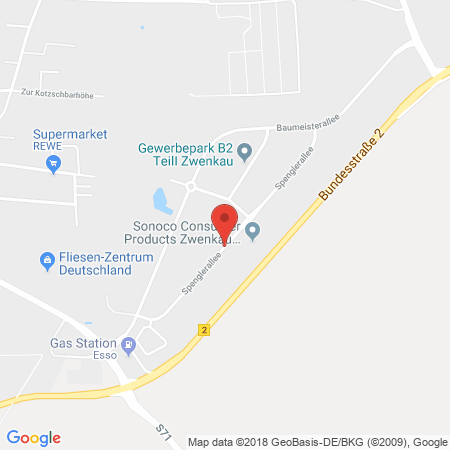 Kartenansicht Autohaus Hermannsdorf GmbH