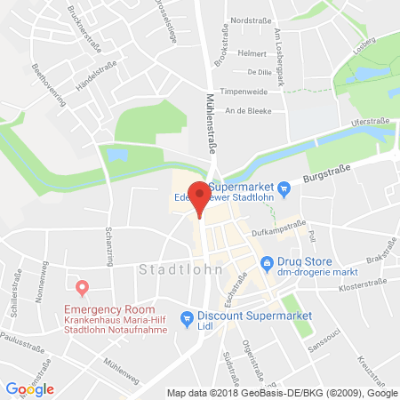 Kartenansicht AVIA Station Konrad Ernst