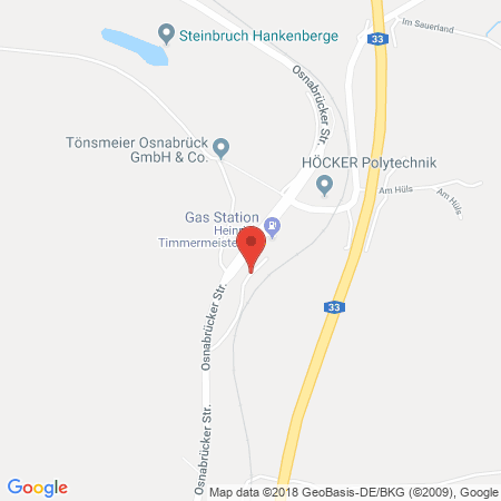 Kartenansicht Tankstelle Timmermeister
