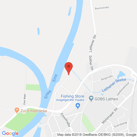 Kartenansicht Raiffeisen Ems-Hümmling eG