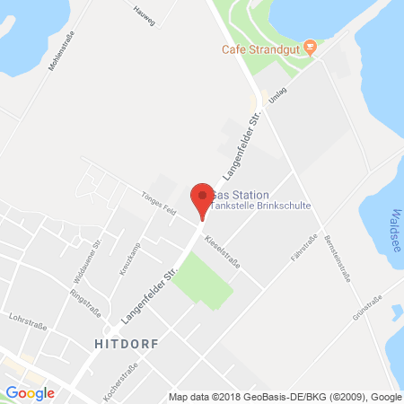 Kartenansicht Tankstelle Brinkschulte