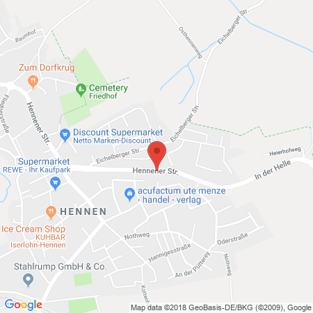 Kartenansicht ARAL-Tankstelle