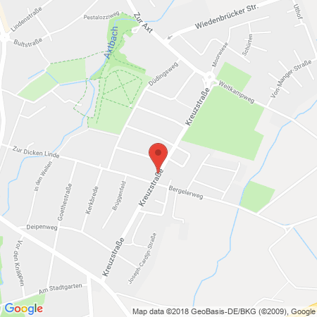 Kartenansicht AVIA-Station Rickmeyer