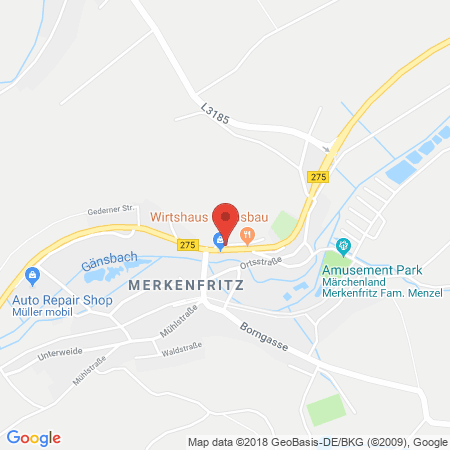 Kartenansicht TSM Tank-Service-Müller