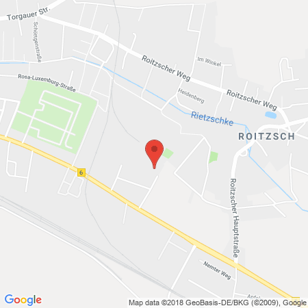 Kartenansicht TEGAS Wurzen