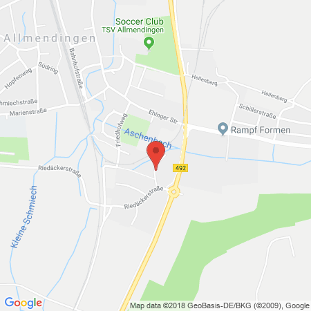 Kartenansicht Fuchs- Tank & Waschparadies