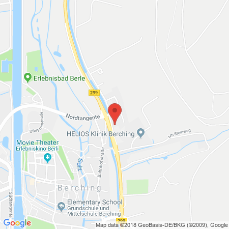 Kartenansicht Tankstelle Preiss