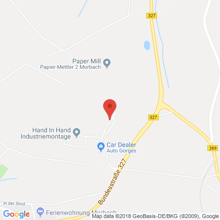 Kartenansicht Auto Gorges GmbH