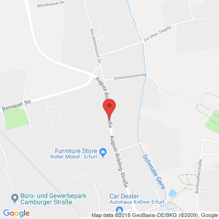 Kartenansicht Geländewagenzentrum Thüringen