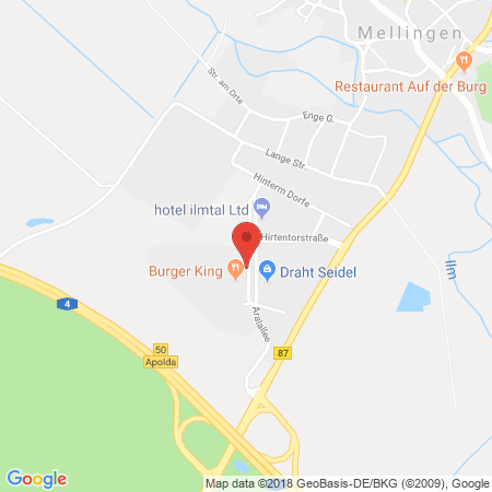 Kartenansicht AVS Mellingen GmbH