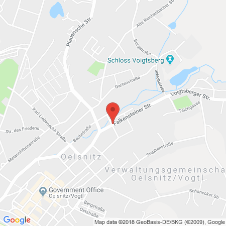 Kartenansicht Autogastankstelle Klaus Methner