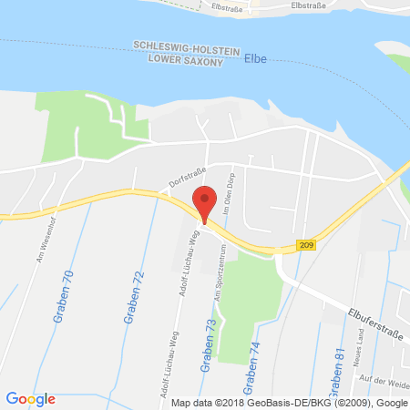 Kartenansicht Star Tankstelle Behrendt